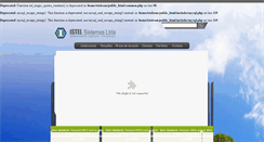 Desktop Screenshot of istel.com.br